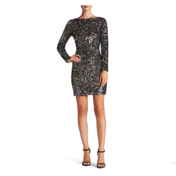 Sequin body-con dress - Picture 2 of 4